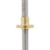 בורג הנעה 8mm ACME, תנועה של 8 מ"מ לסיבוב – אורך 800 מ"מ (סין)
