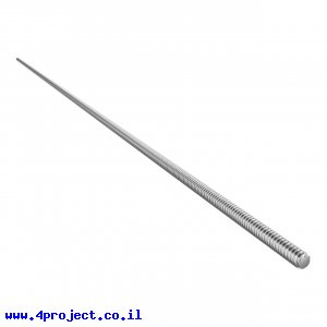 בורג הנעה 8mm ACME, תנועה של 8 מ"מ לסיבוב – אורך 900 מ"מ (סין)
