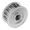 גלגלת רצועת תזמון 5mm HTD לציר REX 8 מ"מ - 16 שיניים