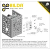 מנוע סרוו (סטנדרטי) סדרת 2000 של goBILDA - דגם 25-504 (סופר מהירות, 5 סיבובים)