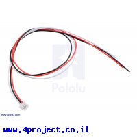 מחבר JST-ZH 3-pin עם חוטים