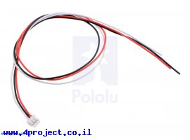 תמונה של מוצר מחבר JST-ZH 3-pin עם חוטים