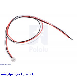 מחבר JST-ZH 3-pin עם חוטים