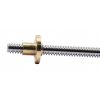 בורג הנעה 8mm ACME, תנועה של 2 מ"מ לסיבוב – אורך 300 מ”מ (סין)