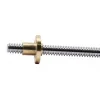 בורג הנעה 8mm ACME, תנועה של 2 מ"מ לסיבוב – אורך 500 מ”מ (סין)