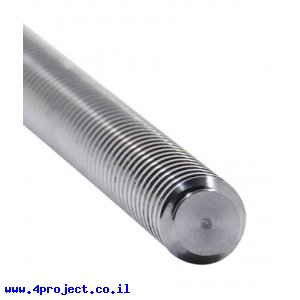 בורג הנעה 8mm ACME, תנועה של 2 מ"מ לסיבוב – אורך 500 מ”מ (סין)
