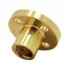 אום לבורג הנעה 8mm, תנועה של 2 מ"מ לסיבוב - חורים ללא הברגה (סין)