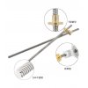 אום לבורג הנעה 8mm, תנועה של 2 מ"מ לסיבוב - חורים ללא הברגה (סין)