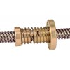 אום לבורג הנעה 8mm, תנועה של 2 מ"מ לסיבוב - קפיץ למניעת backlash (סין)