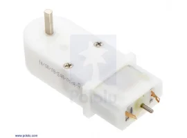 תמונה של מוצר מנוע מיני פלסטי 150rpm @ 4.5V דגם HP עם ציר אחורי - ישר