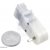 מנוע מיני פלסטי 150rpm @ 4.5V דגם HP עם ציר אחורי - ישר