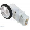 מנוע מיני פלסטי 120rpm @ 4.5V דגם LP עם ציר אחורי - ישר