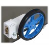 מנוע מיני פלסטי 120rpm @ 4.5V דגם LP עם ציר אחורי - ישר
