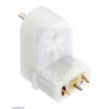 מנוע מיני פלסטי 120rpm @ 4.5V דגם LP עם ציר אחורי - זווית