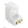 מנוע מיני פלסטי 120rpm @ 4.5V דגם LP עם ציר אחורי - זווית