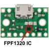 כרטיסון עם בורר מתח FPF1320 וחיבור USB MicroB
