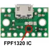 כרטיסון עם בורר מתח FPF1320 וחיבור USB MicroB