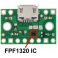 כרטיסון עם בורר מתח FPF1320 וחיבור USB MicroB