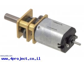 תמונה של מוצר מנוע מיקרו LP עם ציר אחורי 180rpm @ 6v