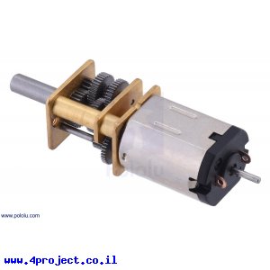 מנוע מיקרו HPCB עם ציר אחורי 33rpm @ 6v