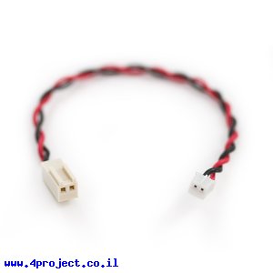 מחבר גישור JST 2 pin ל-Molex 2 pin