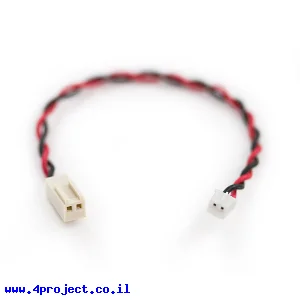 מחבר גישור JST 2 pin ל-Molex 2 pin