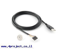 תמונה של מוצר צורב Arduino - כבל FTDI 5V - יציאות 3.3V