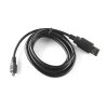 כבל USB A ל-microB באורך 1.8 מטר