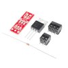 טרנזיסטור N-Channel MOSFET 60V 30A - ערכה עם טרמינל 3.5 מ"מ