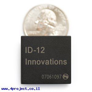 קורא RFID ID-12 למערכת 125KHz