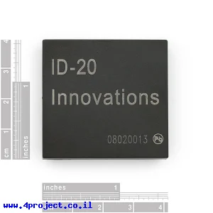 קורא RFID ID-20 למערכת 125KHz
