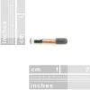 תג RFID - קפסולת זכוכית למערכת 125KHz