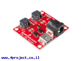 תמונה של מוצר מטען סוללות LiPoly תא אחד - USB