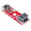 מטען סוללות LiPoly תא אחד בסיסי - microUSB