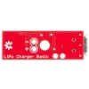 מטען סוללות LiPoly תא אחד בסיסי - microUSB