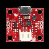 מטען סוללות LiPoly תא אחד + ממיר מתח 3.3/5V - גרסה קודמת