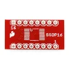 כרטיסון מתאם בין SSOP ל-DIP 16pin
