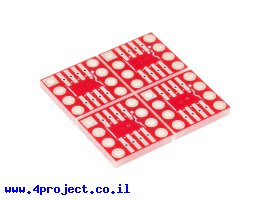 תמונה של מוצר כרטיסון מתאם בין SOIC ל-DIP 8pin - חבילה של 4
