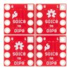 כרטיסון מתאם בין SOIC ל-DIP 8pin - חבילה של 4