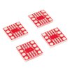 כרטיסון מתאם בין SOIC ל-DIP 8pin - חבילה של 4