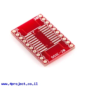 כרטיסון מתאם בין SOIC ל-DIP 20pin