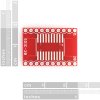 כרטיסון מתאם בין SOIC ל-DIP 20pin