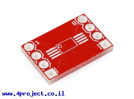 תמונה של מוצר כרטיסון מתאם בין SSOP ל-DIP 8pin