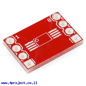 כרטיסון מתאם בין SSOP ל-DIP 8pin