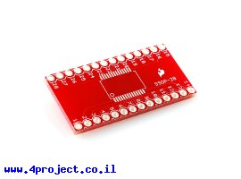 תמונה של מוצר כרטיסון מתאם בין SSOP ל-DIP 28pin