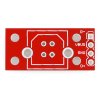 כרטיסון למחבר USB-B נקבה - עומד