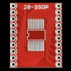 כרטיסון מתאם בין SSOP ל-DIP 20pin
