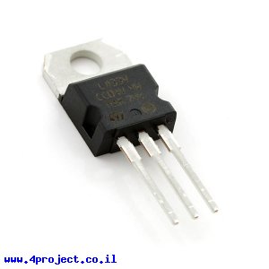 מייצב מתח LM1117T-3.3 - 3.3V - 0.8A