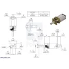 מנוע מיקרו HPCB 33rpm @ 6V