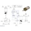 מנוע מיקרו HPCB 450rpm @ 12V